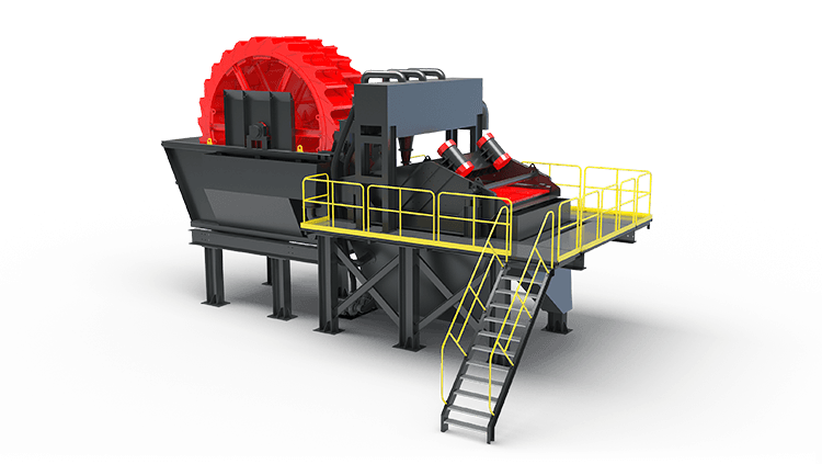 Машина для промывки и переработки песка